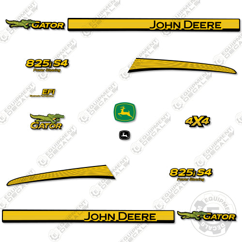Fits John Deere Gator 825i S4 Decal Kit Utility Vehicle