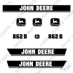 Fits John Deere 862B Decal Kit Motor Grader - Scraper