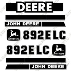 Fits John Deere 892E-LC Decal Kit Excavator
