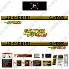 Fits John Deere Gator Decal Kit 4X2 Utility Vehicle (1993-1998)