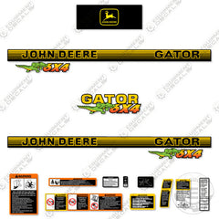 Fits John Deere Gator Decal Kit 6X4 Utility Vehicle (1993-1998)