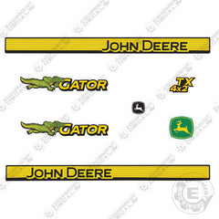 Fits John Deere Gator Decals TX 4x2 Utility Vehicle Decal Kit