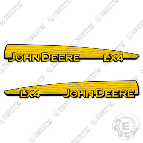 Fits John Deere LX4 Decal Kit Rotary Cutter