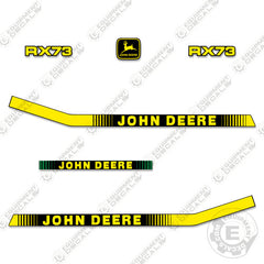 Fits John Deere RX73 Decal Kit Mower