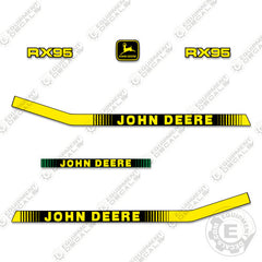 Fits John Deere RX95 Decal Kit Mower