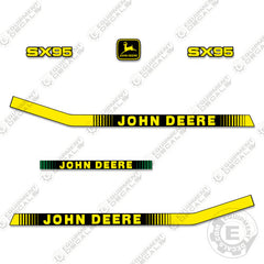 Fits John Deere SX95 Decal Kit Mower