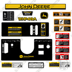 Fits John Deere WHP48A Decal Kit Mower