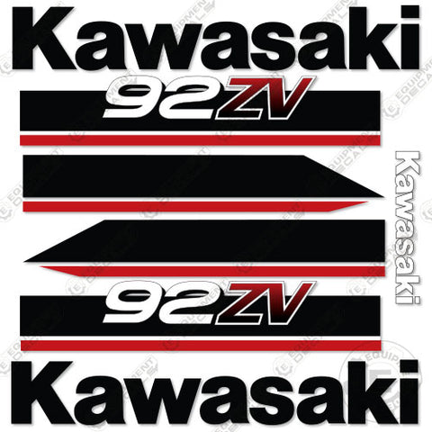 Fits Kawasaki 92ZV Wheel Loader Decal Kit