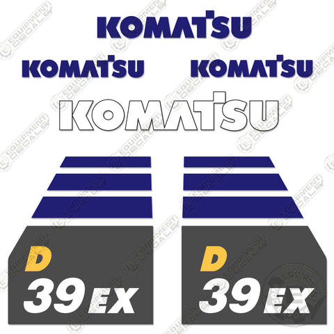 Fits Komatsu D39EX-23 Decal Kit Dozer D39EX-24