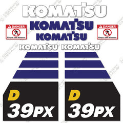 Fits Komatsu D39PX-24 Decal Kit Dozer