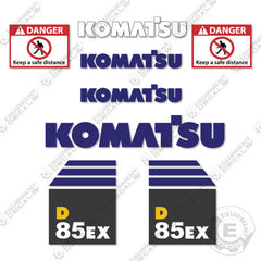 Fits Komatsu D85EX-15 Decal Kit Dozer