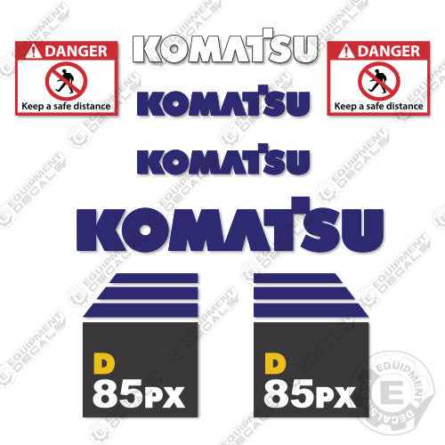 Fits Komatsu D85PX-15 Decal Kit Dozer