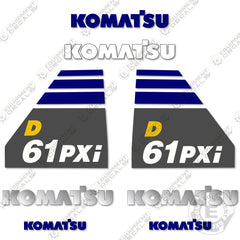 Fits Komatsu D61PXI-23 Decal Kit Dozer