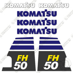 Fits Komatsu FH50-1 Decal Kit Forklift