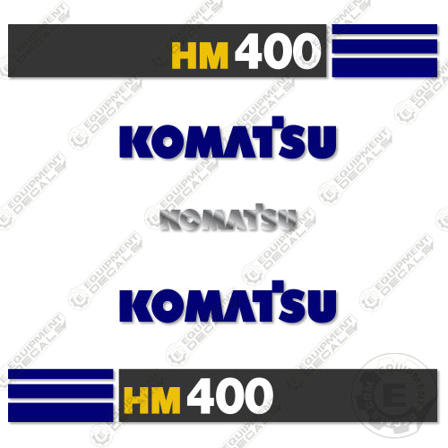 Fits Komatsu HM400-2 Decal Kit Articulated Dump Truck