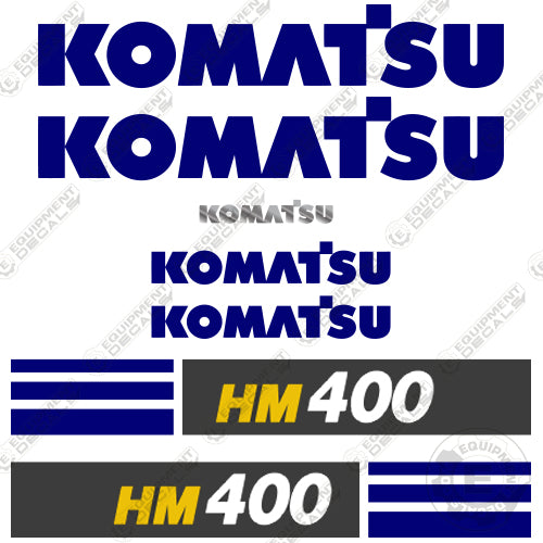 Fits Komatsu HM400-5 Decal Kit Articulated Dump Truck