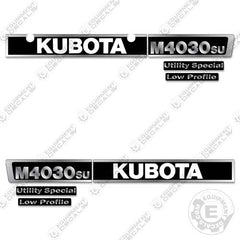 Fits Kubota M4030SU Decal Kit Tractor