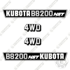 B7200 Sticker Set Kubota – Equipment Decals