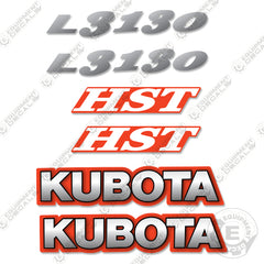 Fits Kubota L3130 Decal Kit Tractor