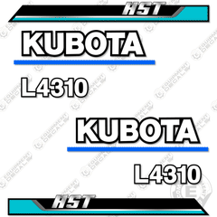 Fits Kubota L4310 HST Decal Kit Utility Tractor