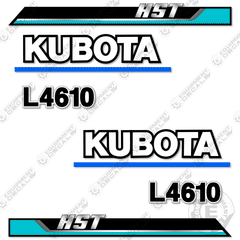 Fits Kubota L4610 HST Decal Kit Utility Tractor