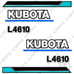Fits Kubota L4610 Decal Kit Utility Tractor
