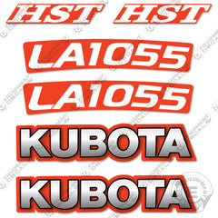 Fits Kubota LA1055 Decal Kit Loader Arms