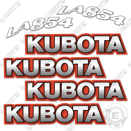 Fits Kubota LA854 Decal Kit Tractor