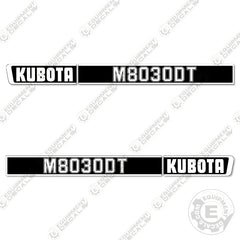 Fits Kubota M8030DT Decal Kit Tractor