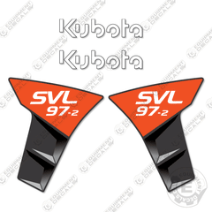 Fits Kubota SVL 97-2 Decal Kit Skid Steer