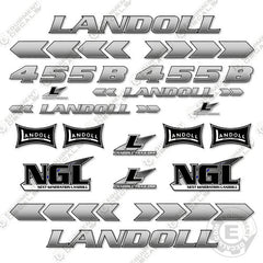 Fits Landoll 455B Decal kit Trailer