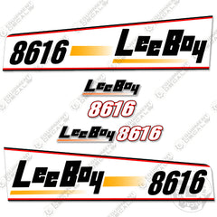 Fits LeeBoy 8616 Decal Kit Asphalt Paver (White Style)