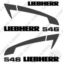 Fits Liebherr 546 Decal Kit Wheel Loader