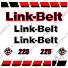 Fits Link-Belt 225 Decal Kit Excavator