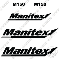 Fits Manitex M150 Decal Kit Crane Truck