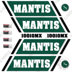 Fits Mantis 10010MX Decal Kit Crane Truck