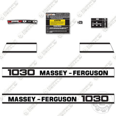 Fits Massey Ferguson 1030 Decal Kit Tractor Hood