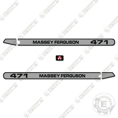 Fits Massey Ferguson 471 Decal Kit Tractor (Outdoor Cab Version)