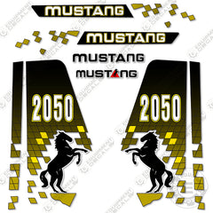 Fits Mustang 2050 Decal Kit Skid Steer
