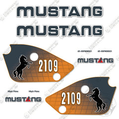 Fits Mustang 2109 Decal Kit Skid Steer
