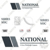 Image of Fits National 500C Boom Crane Decal Kit