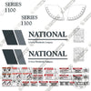 Image of Fits National 1100 Boom Crane Decal Kit