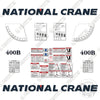 Image of National Crane 400B Decal Kit (New Style)