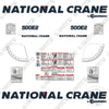 Image of Fits National Crane 500E2 Decal Kit