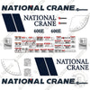 Image of Fits National Crane 600E Decal Kit