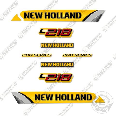 Fits New Holland L218 Decal Kit Skid Steer
