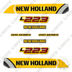 Fits New Holland L223 Decal Kit Skid Steer