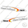 Image of New Holland TB120 Decal Kit Tractor - Aftermarket Kit