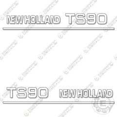 Fits New Holland TS90 Decal Kit Tractor