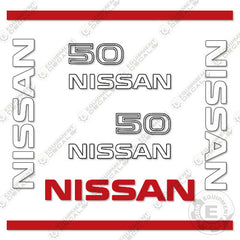 Fits Nissan 50 Decal kit Forklift